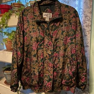 Vital Zone Silk Jacket and Pants Size L